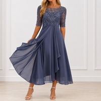 Solene | Elegant Floral Summer Dress