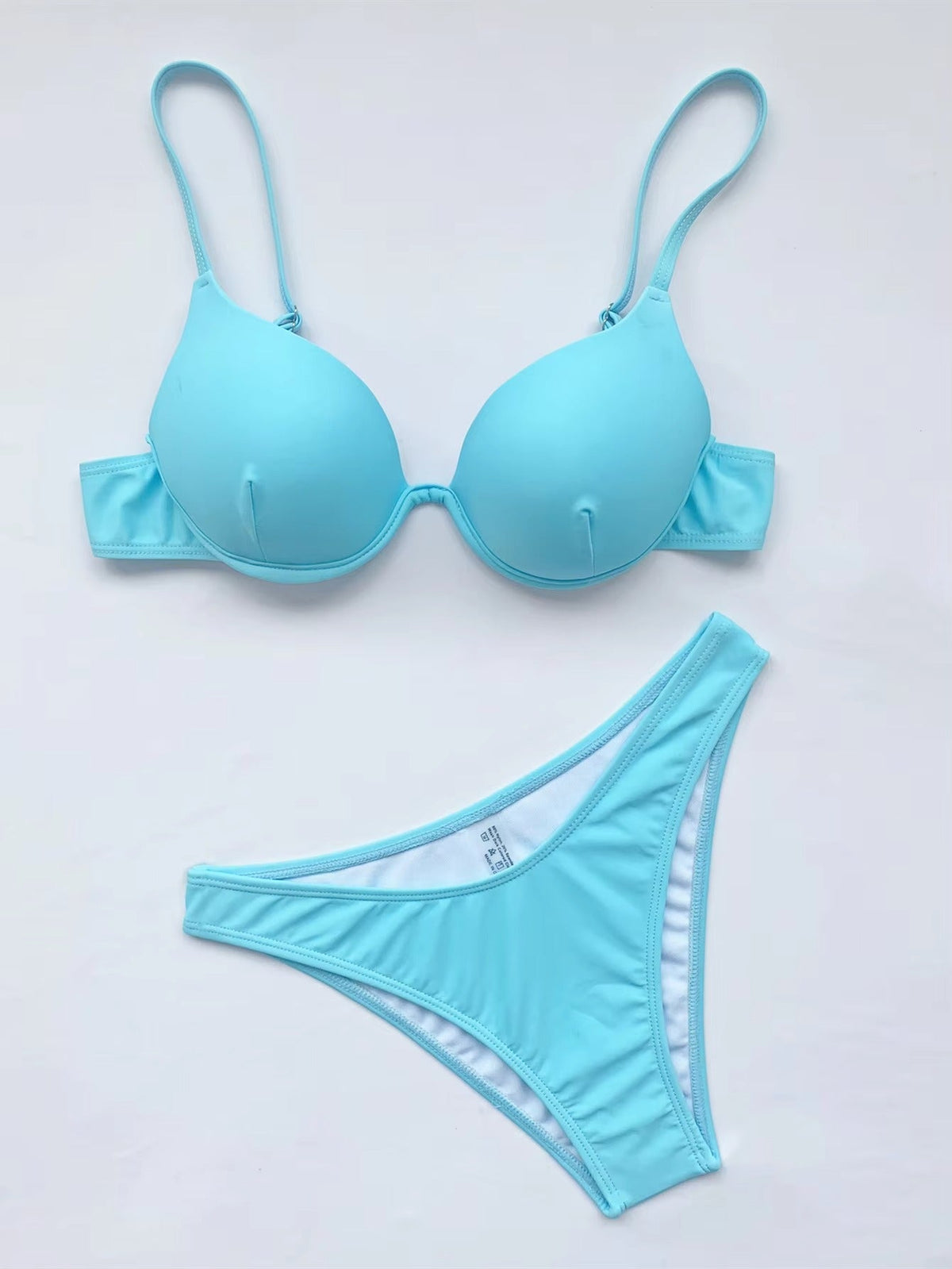 Romola | Underwire Bikini Top Set with Gathered Beach Skirt