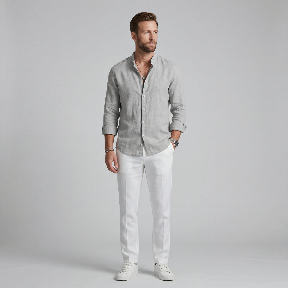 Hudson | Men's Lightweight Linen Shirt
