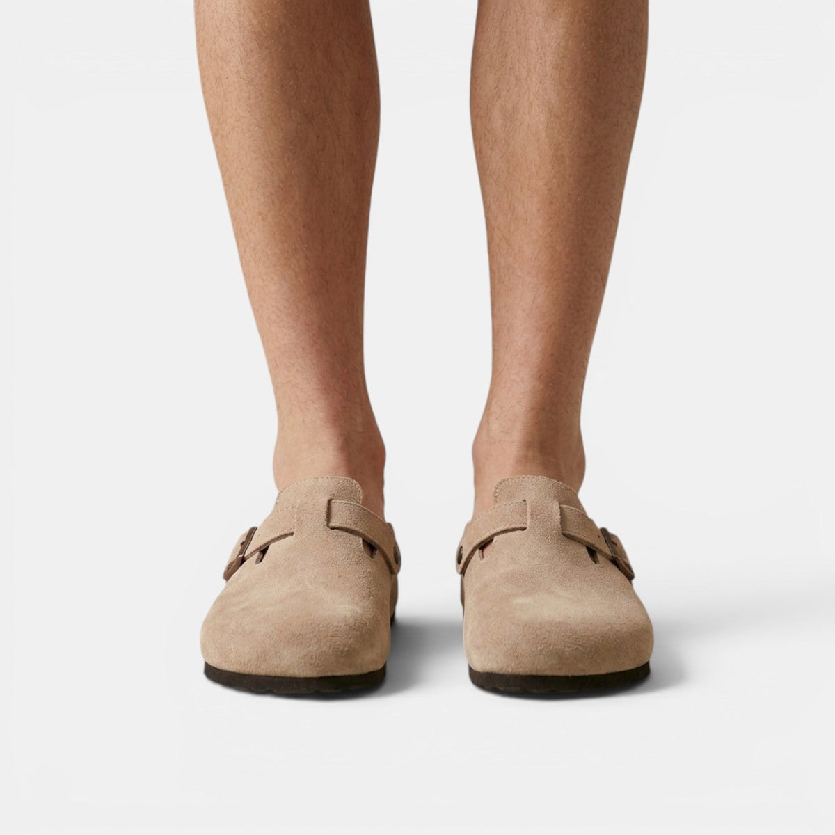 Ivor | Men's Suede-Look Slip-On Clogs