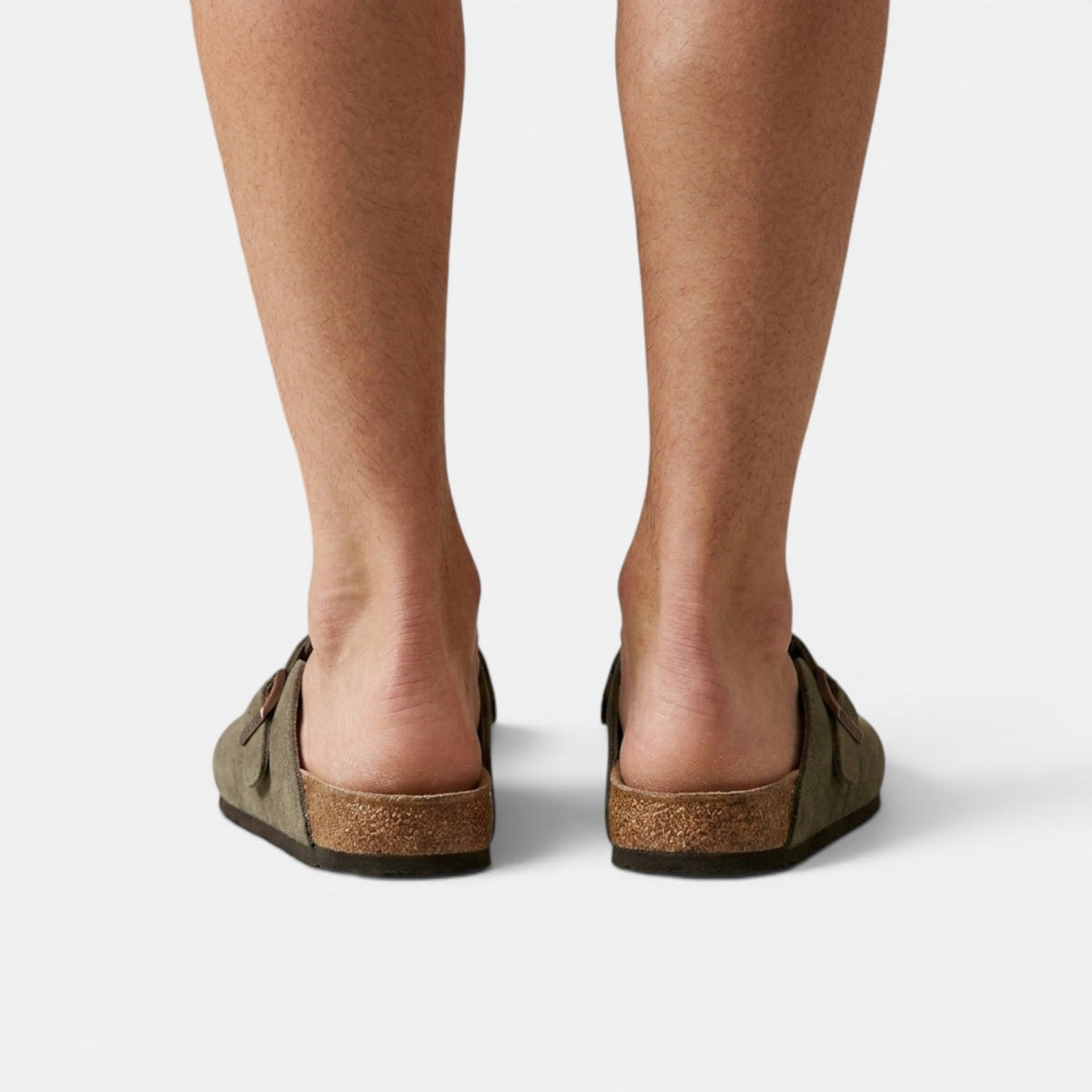 Ivor | Men's Suede-Look Slip-On Clogs