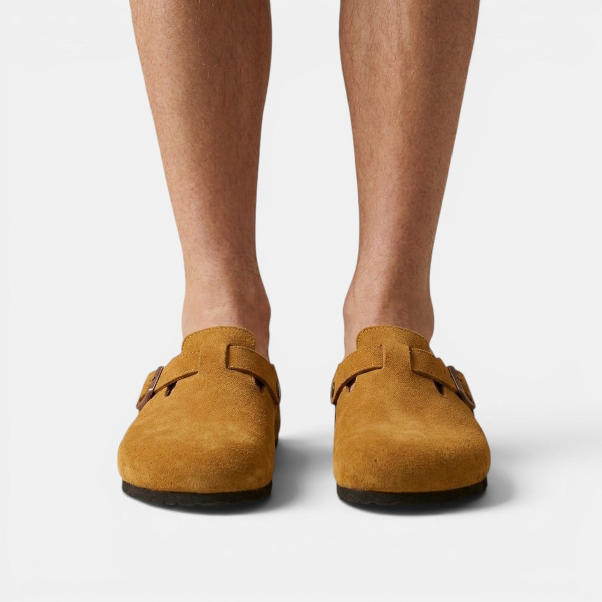 Ivor | Men's Suede-Look Slip-On Clogs