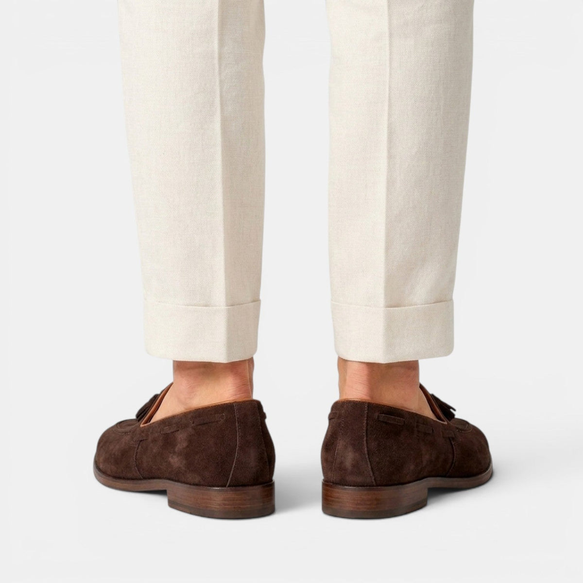 Emrys | Nubuck Leather Slip-On Loafers