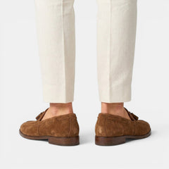 Emrys | Nubuck Leather Slip-On Loafers