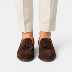 Emrys | Nubuck Leather Slip-On Loafers