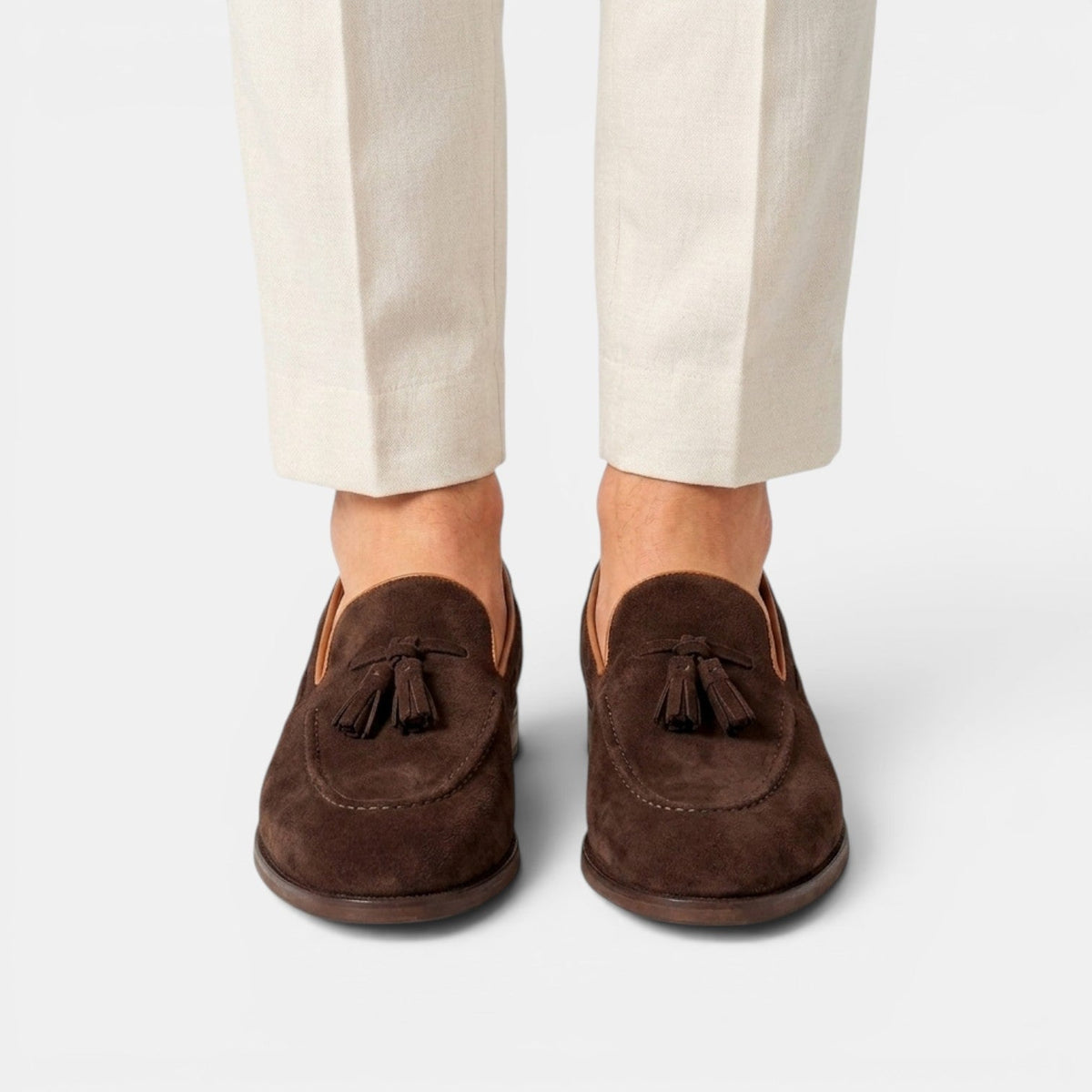 Emrys | Nubuck Leather Slip-On Loafers