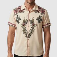 Brody | Western Floral Shirt with Contrast Placket
