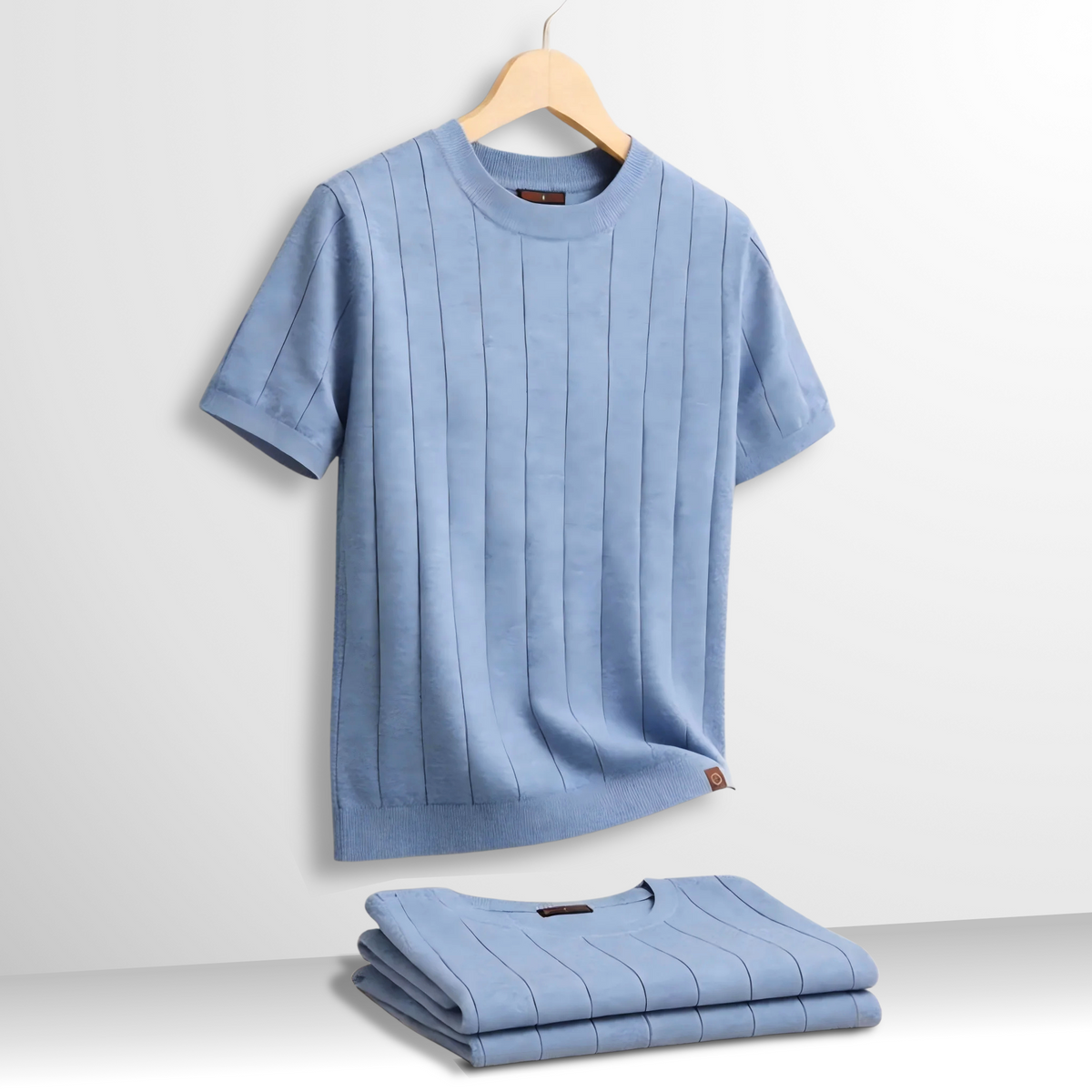 Grayson | Premium Ribbed Crew Tee