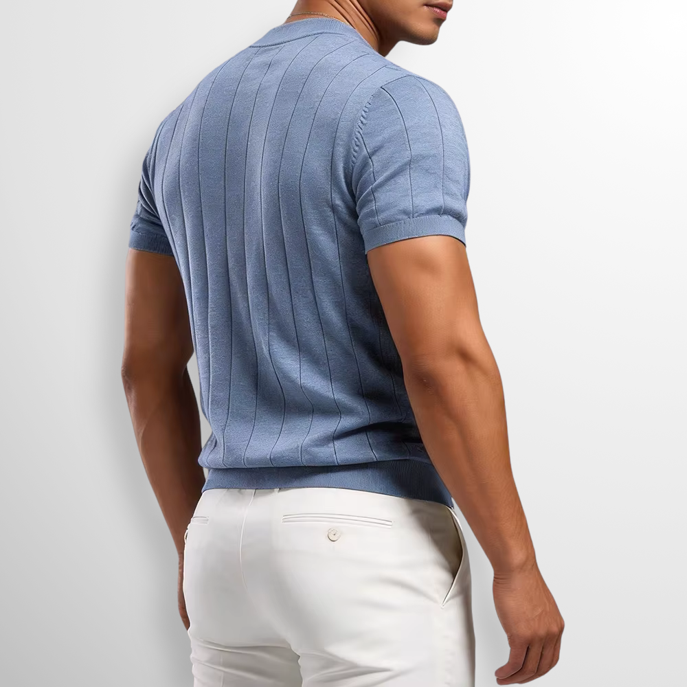 Grayson | Premium Ribbed Crew Tee