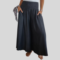 Clementine | High Waisted Wide Leg Pants