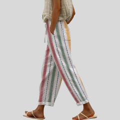 Harlow | Striped Wide Leg Pants