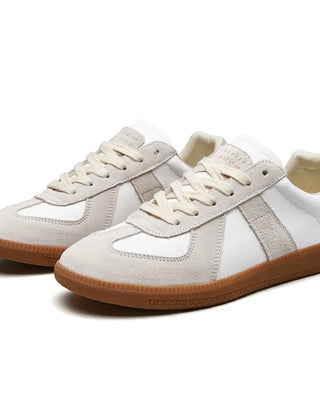 Kai | Men's Non-Slip Lace-Up Sneakers – White