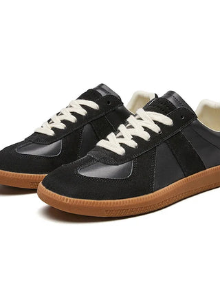 Kai | Men's Non-Slip Lace-Up Sneakers – Black