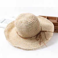 Dagny | Women's Foldable Straw Hat with Wide Brim