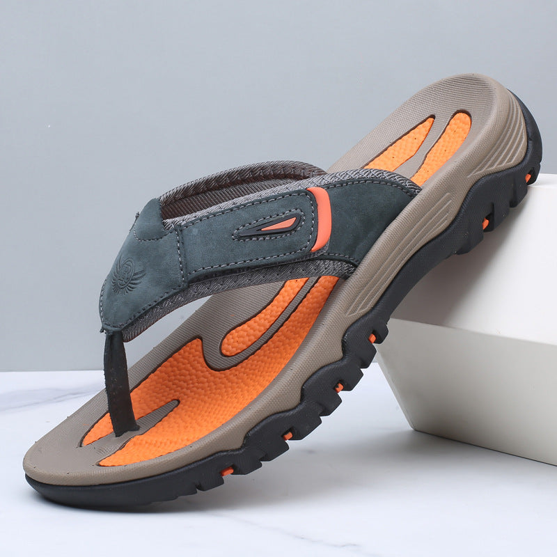 Hale | Men's Casual Strap Summer Sandals – Grey