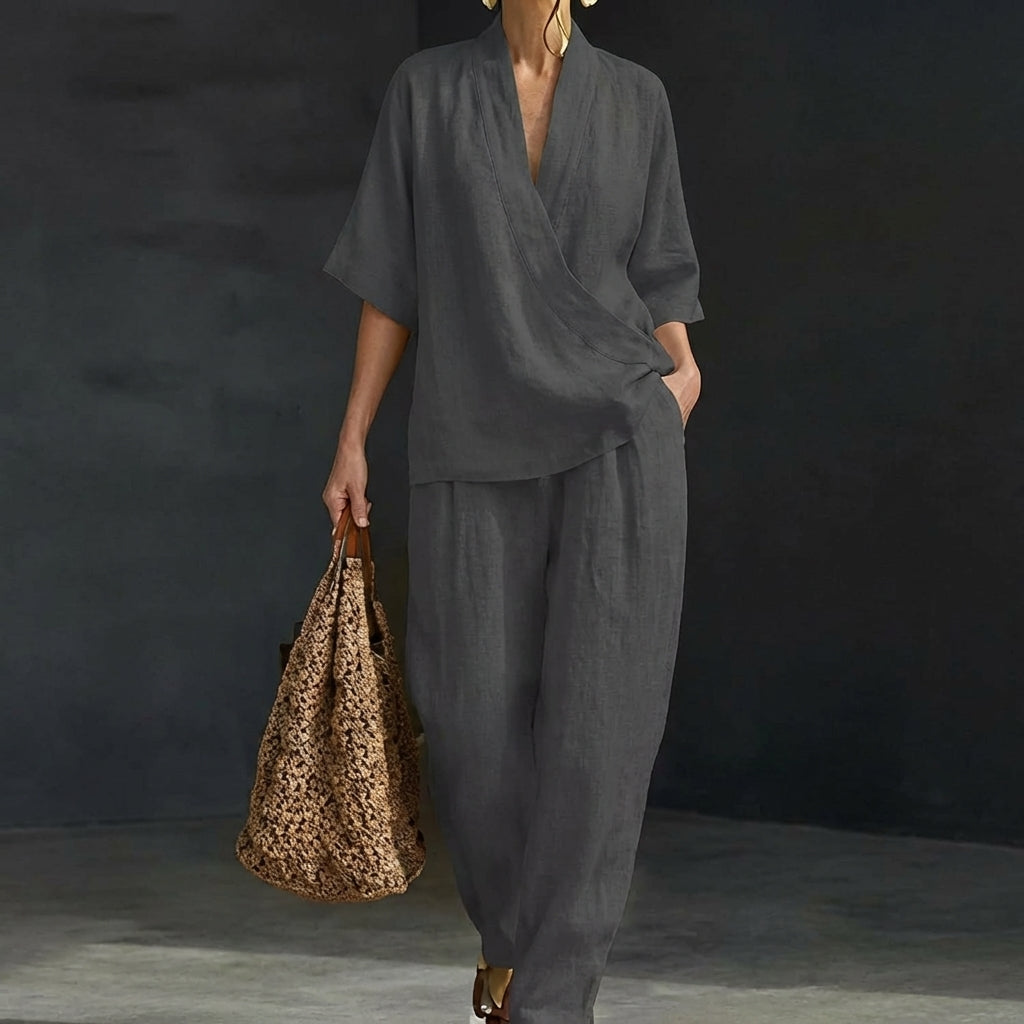 Della | Women's Two Piece Set with Relaxed Fit