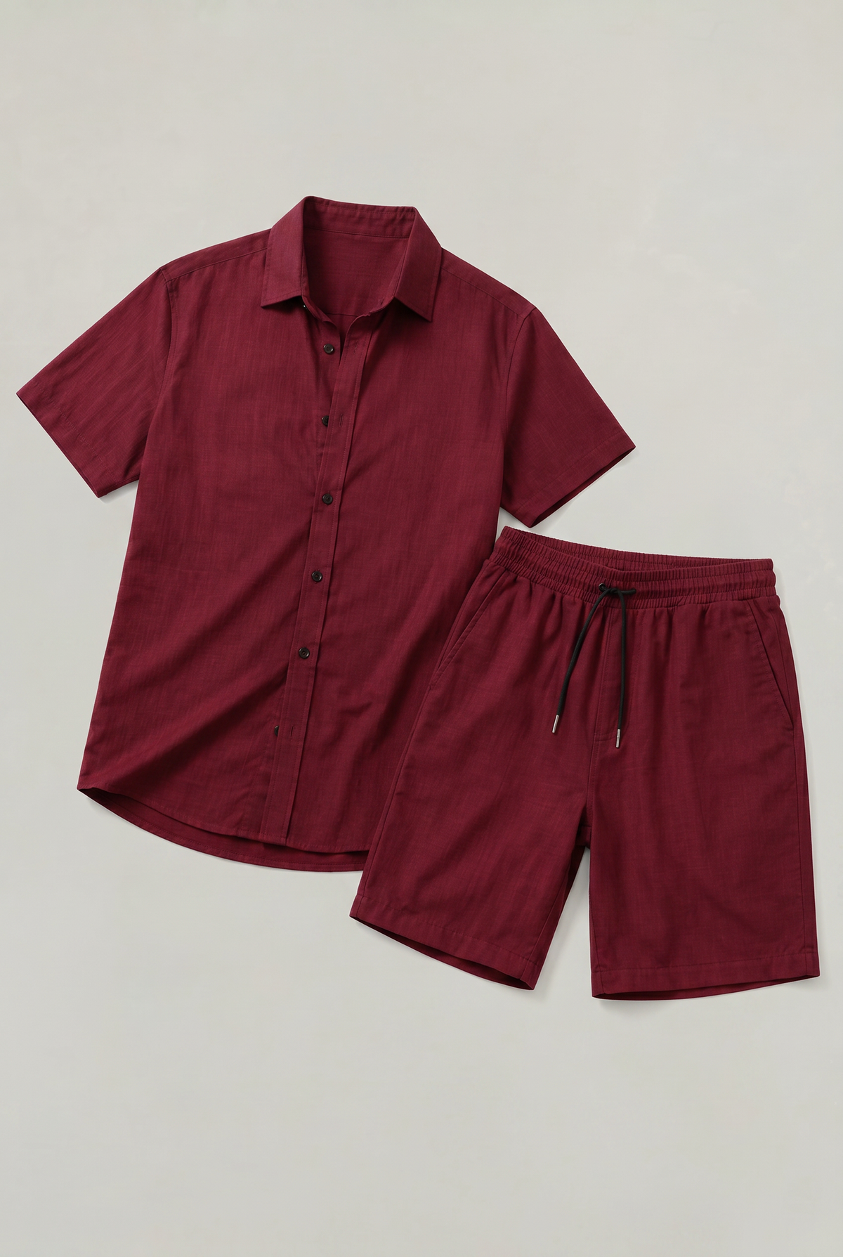Dermot | Linen Shirt and Shorts Set
