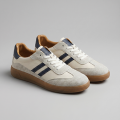 Florian | Classic Retro Sneakers with Breathable Mesh Panels