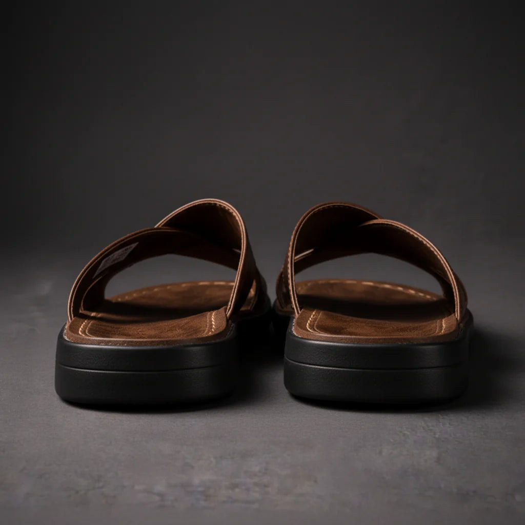 Kit | Men's Crossover Strap Slide Sandals
