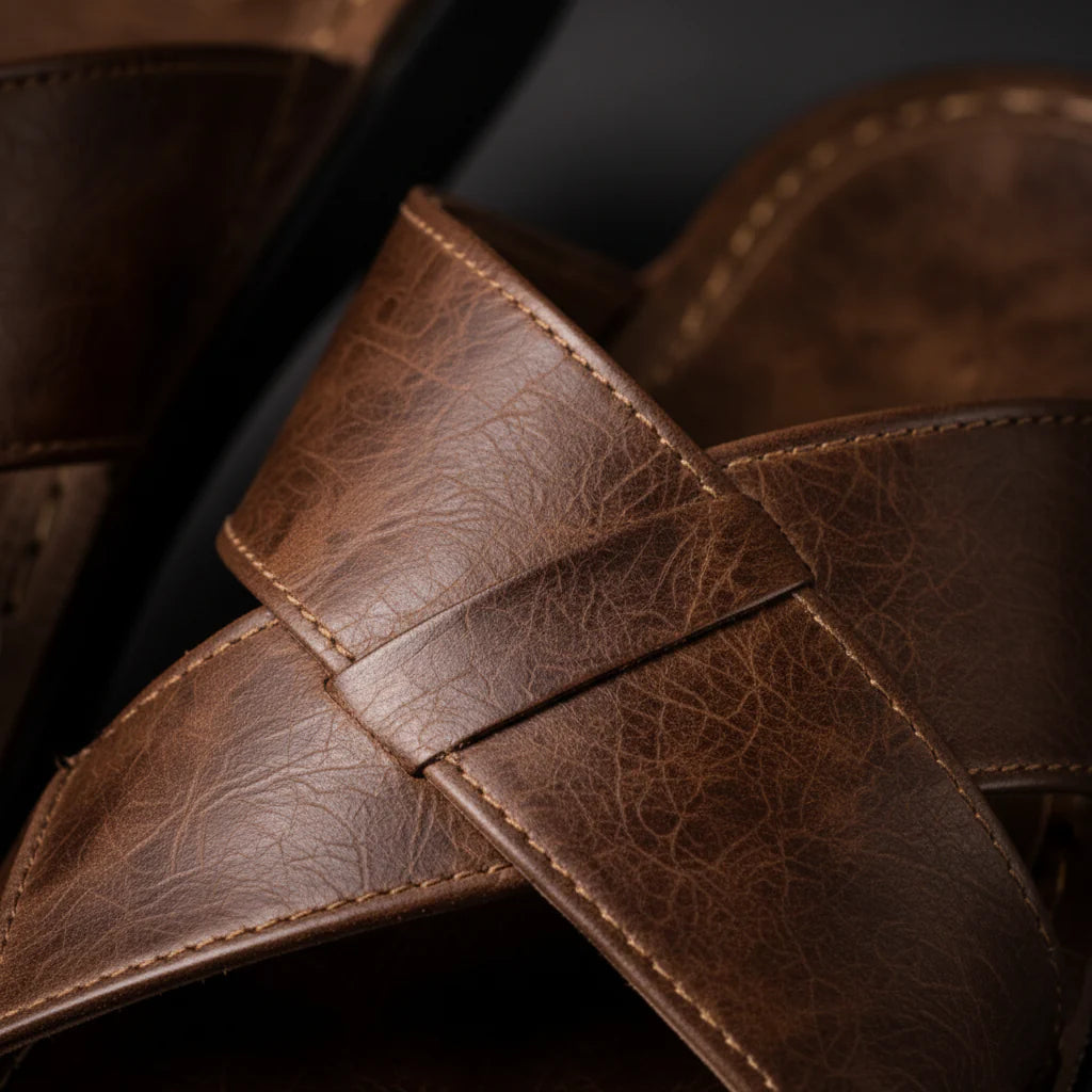 Kit | Men's Crossover Strap Slide Sandals