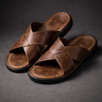 Kit | Men's Crossover Strap Slide Sandals