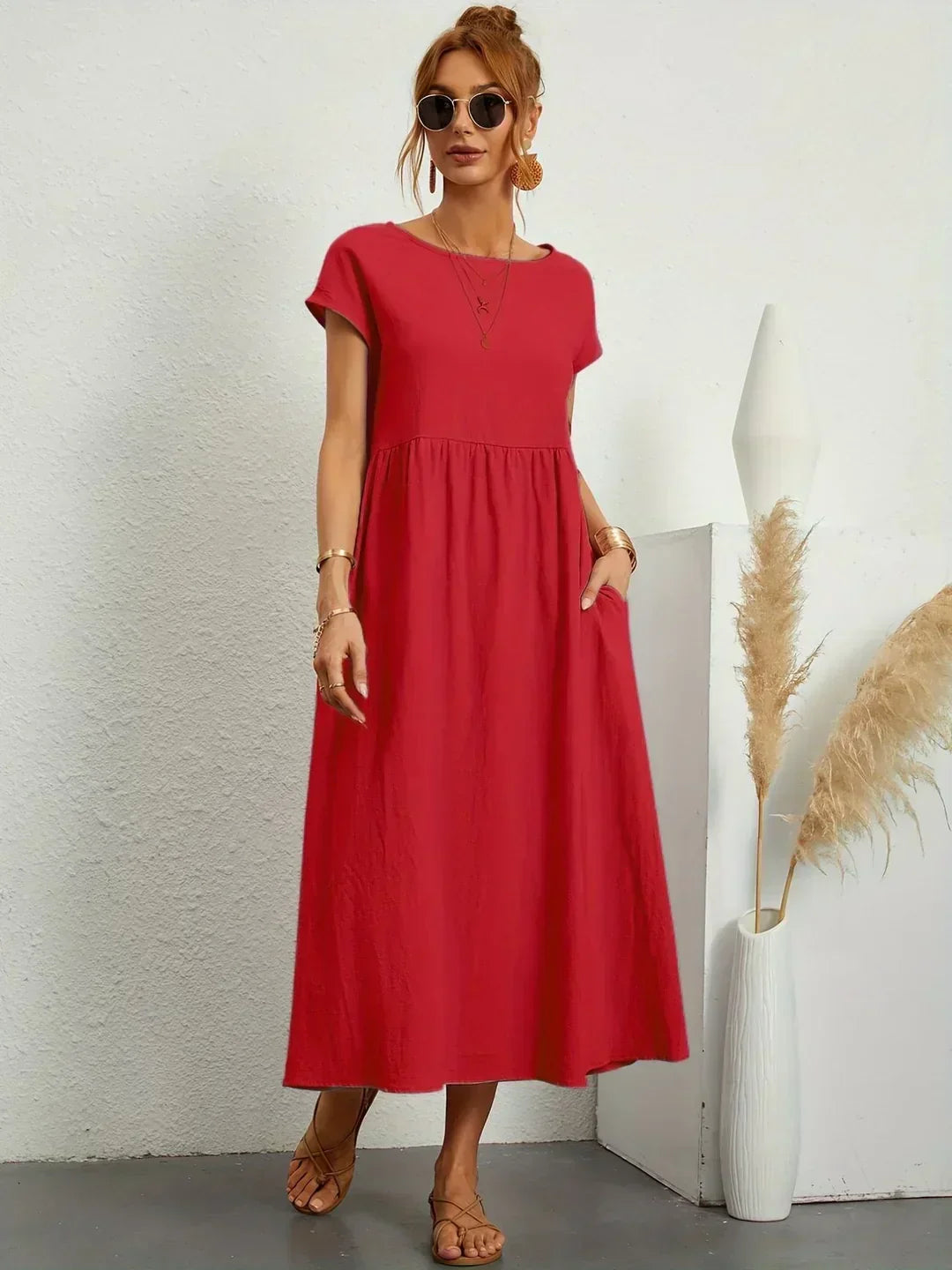 Persephone | Flowing Midi Day Dress