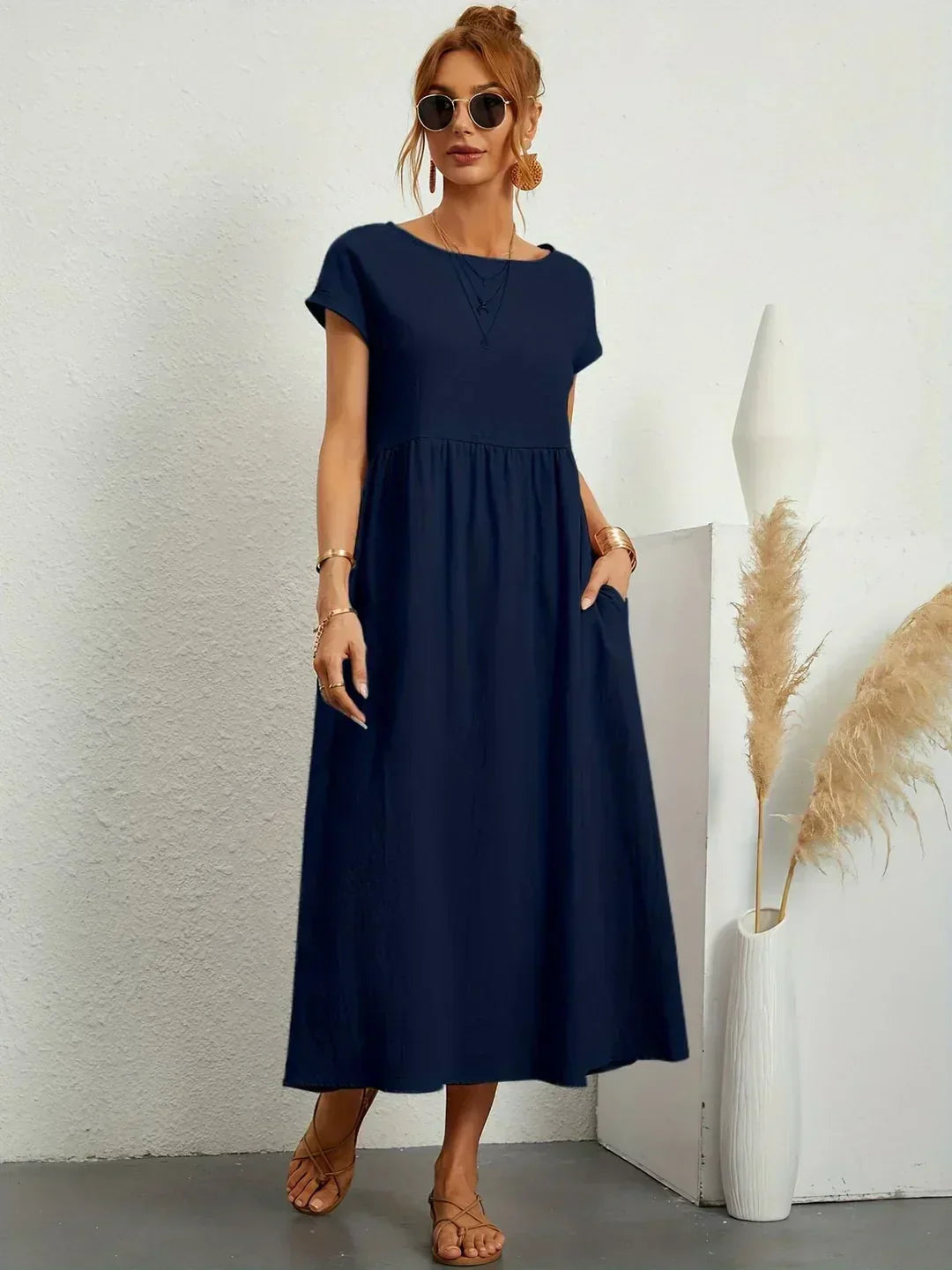 Persephone | Flowing Midi Day Dress