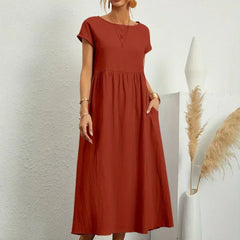 Persephone | Flowing Midi Day Dress