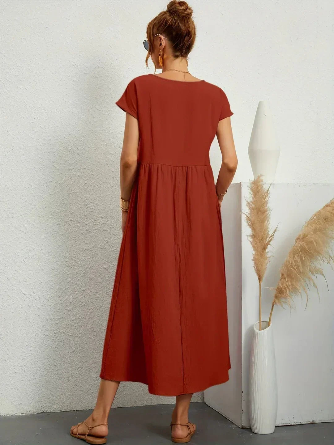 Persephone | Flowing Midi Day Dress