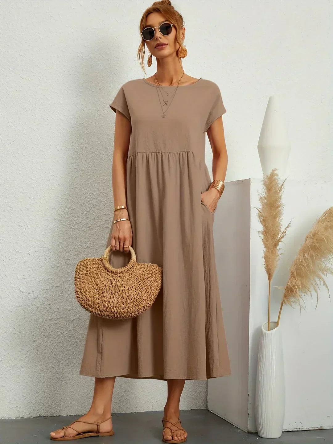 Persephone | Flowing Midi Day Dress