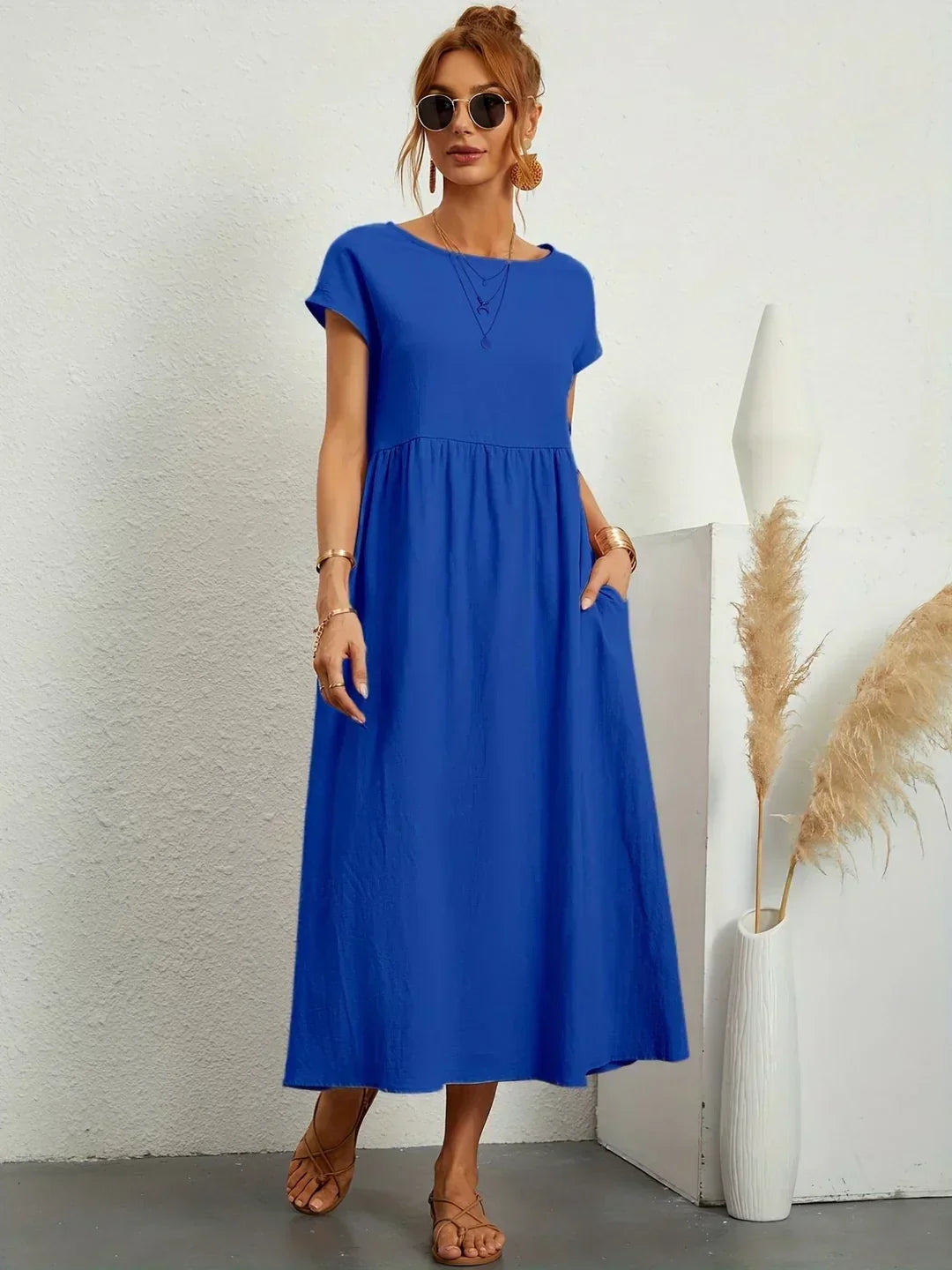 Persephone | Flowing Midi Day Dress