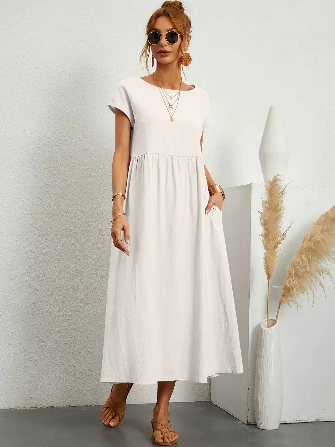 Persephone | Flowing Midi Day Dress