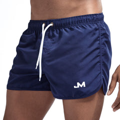 Levi | Sporty Swim Shorts with Contrast Trim – Royal Blue