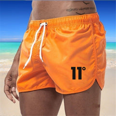 Knox | Swim Shorts with Side Vents – Orange