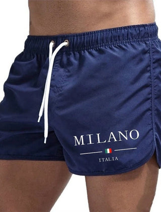 Hamish | Men's Minimalist Swim Shorts – Navy