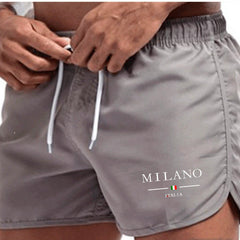 Hamish | Men's Minimalist Swim Shorts – Grey