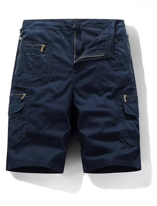 Zane | Men's Bermuda Shorts with Utility Pockets – Navy
