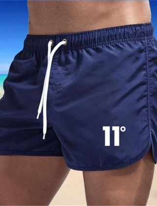 Knox | Swim Shorts with Side Vents – Navy