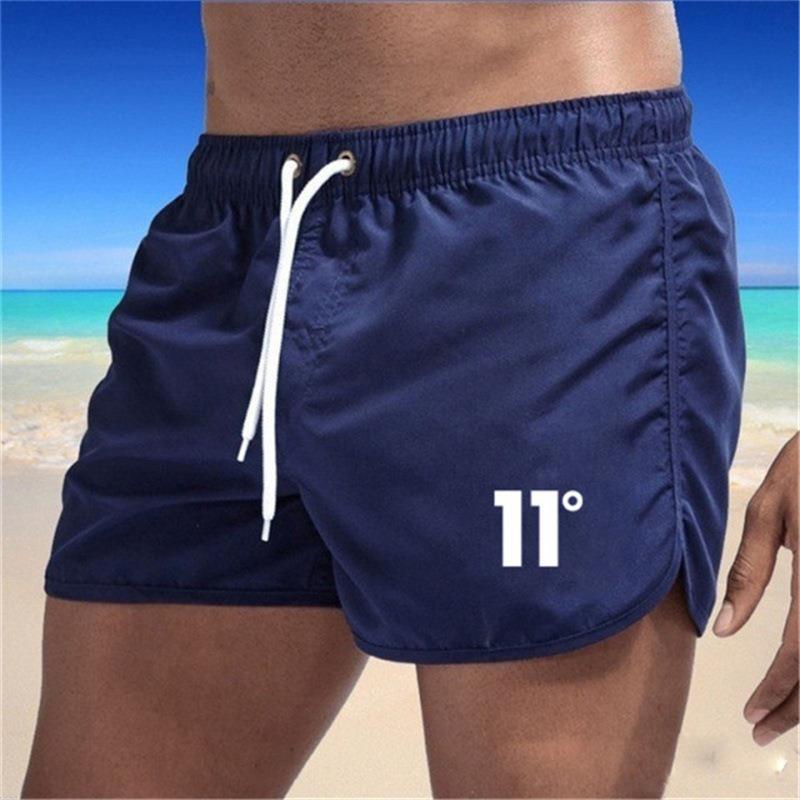Knox | Swim Shorts with Side Vents – Navy