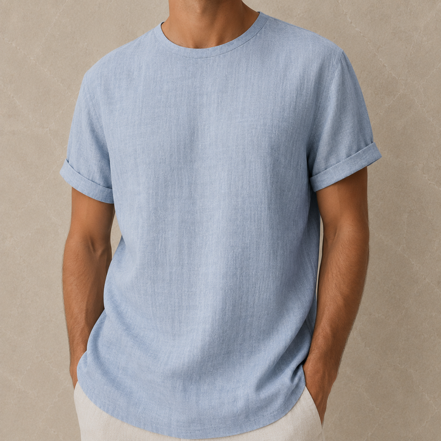 Noah | Men's Relaxed Linen T-Shirt