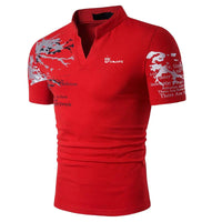 Reid | Regular Fit Polo with V-Neck