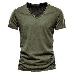 Fraser | Soft Cotton Summer T-Shirt – Green