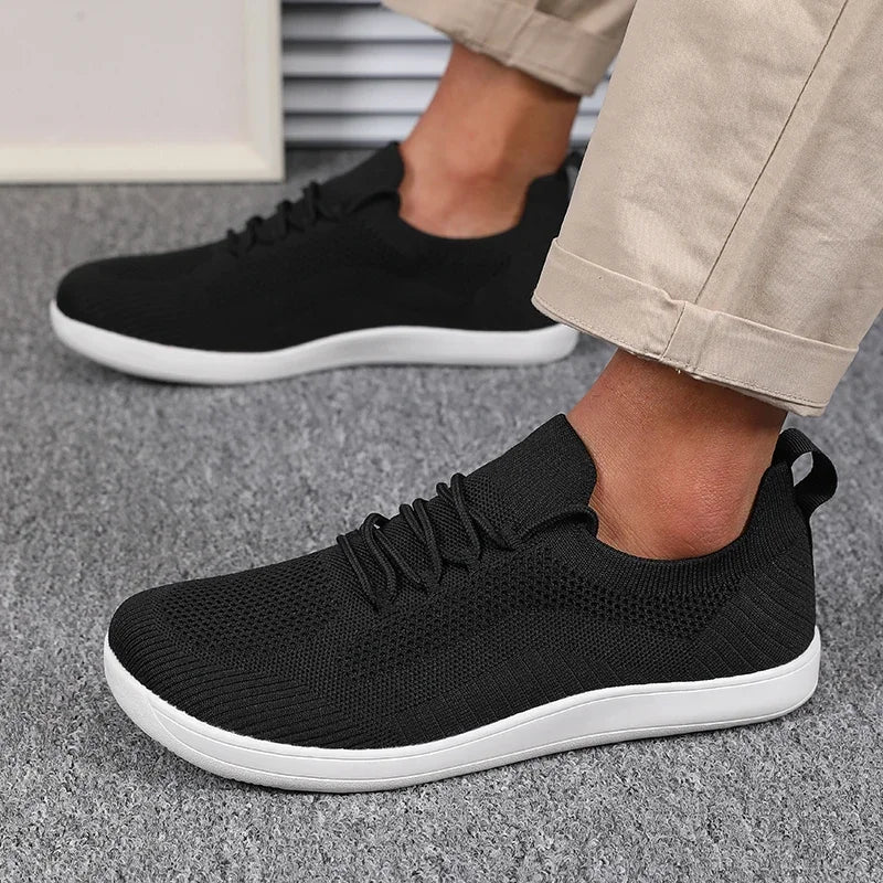 Dalton | Breathable Mesh Wide Toe Sneakers