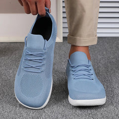 Dalton | Breathable Mesh Wide Toe Sneakers