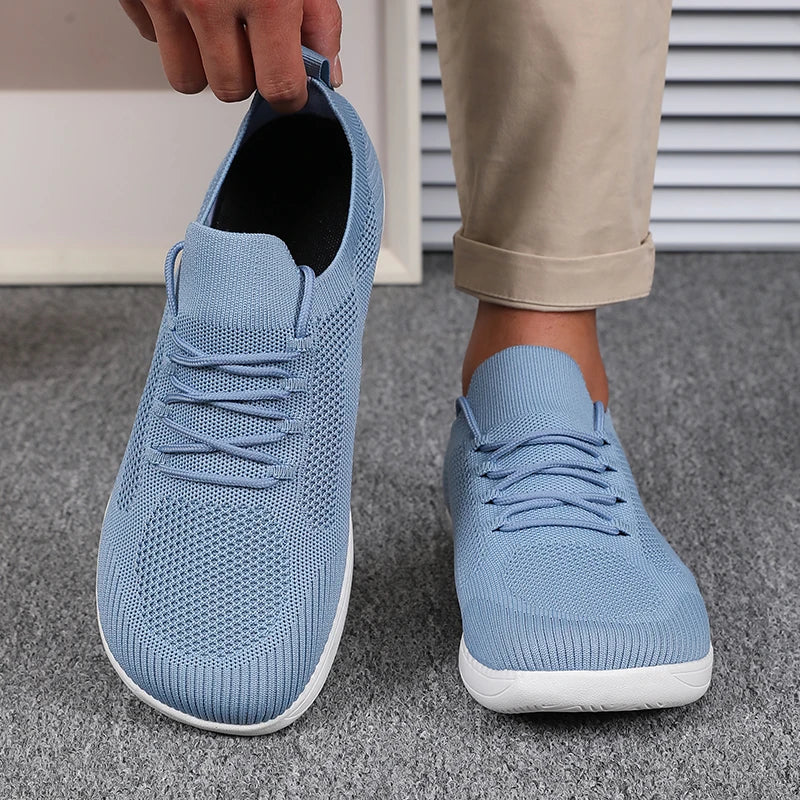 Dalton | Breathable Mesh Wide Toe Sneakers