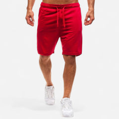 Felix | Men's Athletic Lounge Shorts with Pockets – Red