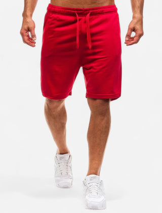 Felix | Men's Athletic Lounge Shorts with Pockets – Red