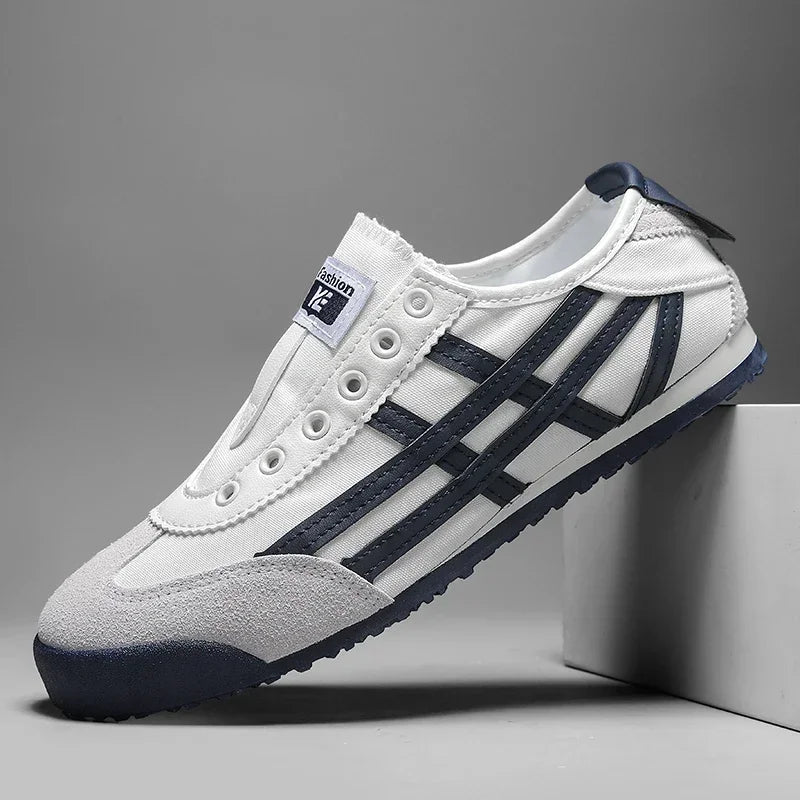 Ford | Lightweight Canvas Running Sneakers – Grey