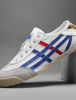 Ford | Lightweight Canvas Running Sneakers – White