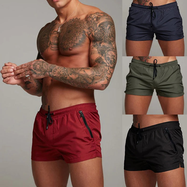 Declan | Swim Shorts with Zip Pocket